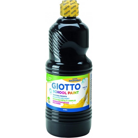 TEMPERA 1LT GIOTTO PAINT NERO