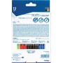 TRATTO 1 GRIP 12 PZ COLORI ASS. SCUOLA