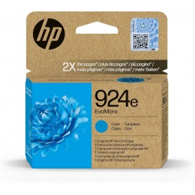 HP N.924E CIANO ORIGINALE ALTA CAP.