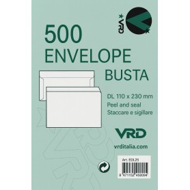 BUSTE AUTOADESIVE STRIP 11X23 S/F 500 PZ