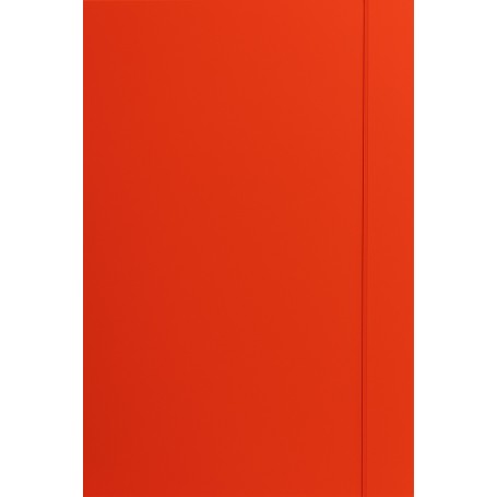 CART.CON ELASTICO. 26X34 ROSSO