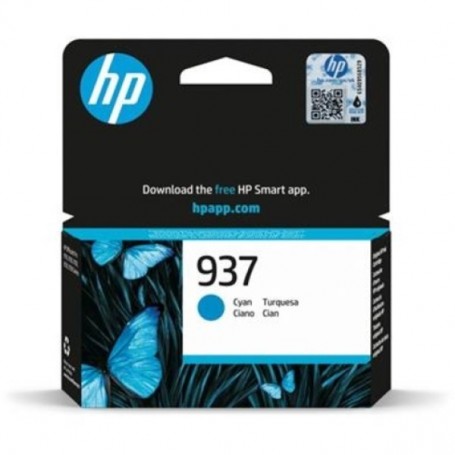 HP 937 ORIGINALE CIANO - 4S6W2NE
