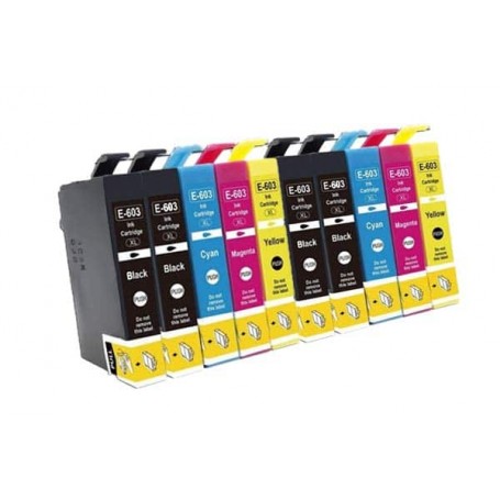EPSON  603 KIT 10 PZ  4BK/2C/2M/2Y  COMP