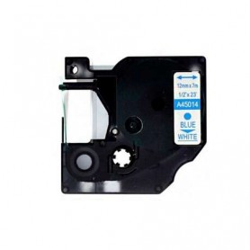 DYMO D1 45014 BLU SU BIANCO COMP.