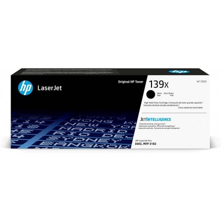 HP TONER ORIGINALE W1390X/139X NERO