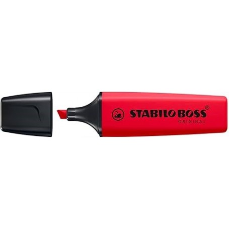 STABILO BOSS ROSSO REALE FLUORESCENTE