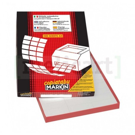 ETICHETTE SU A4 16,3X35,4