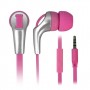 AURICOLARI IN-EAR CON MICROFONO - ROSA