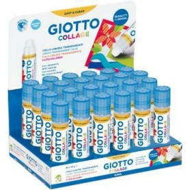 COLLA COLLAGE TRASP. GIOTTO 40 GR 24 PZ