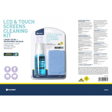 LIQUIDO+MICROFIBRA LCD TOUCH SCREEN 120M