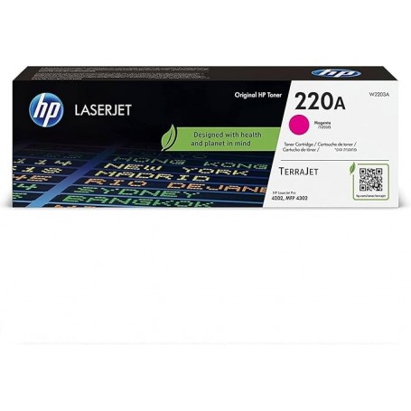 HP 220A TONER MAGENTA ORIGINALE 1800 PAG