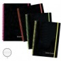 BLOCCHI SPRIRAL  BLACK BOOK A5+M80F 1R