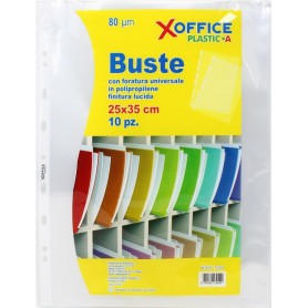 BUSTE FORATE A3 XOFFICE 25X35 DA 10PZ