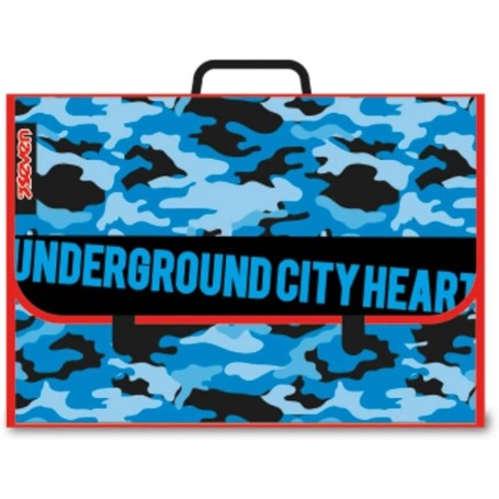 VALIGETTA POLIONDA 57.5X38X5.5 SEVEN BLU