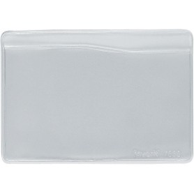 PORTACARD 2 TASCHE TRASPARENTE 50PZ