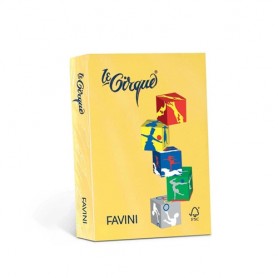 FAVINI CARTA COL.  A4-80GR. 500F GIALLO