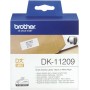 BROTHER DK-11209 ETICHETTE NERO SU BIANC