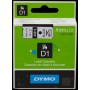 DYMO NASTRO D1 6MMX7M NERO SU BIANCO