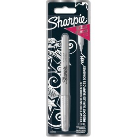 MARKER SHARPIE METTALICO SILVER FINE