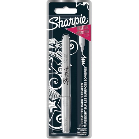 MARKER SHARPIE METTALICO SILVER FINE