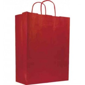 SHOPPER TINTAUNI ROSSO 26X12X36 25PZ