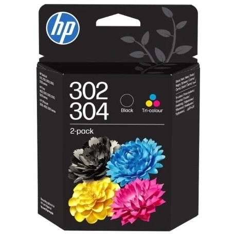 HP INK JET ORIG. 302/304 NERO + COLORE