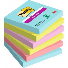 POST-IT 6 BLOC DA 90FG 76X76MM COL.ASS.