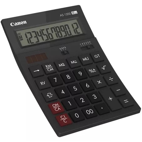 CALCOLATRICE CANON AS-1200 A 12 CIFRE