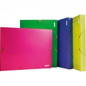 CARTELLE ELASTICO MEMOTAK 25X32 D3 NEON