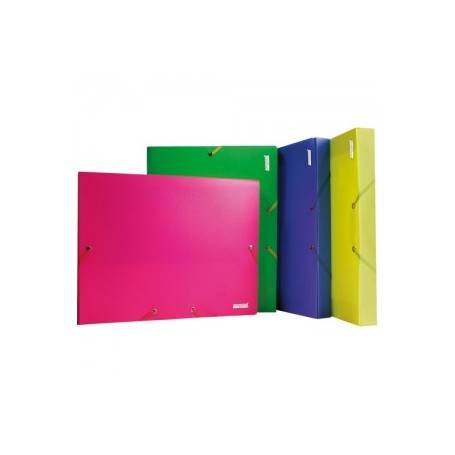 CARTELLE ELASTICO MEMOTAK 25X32 D3 NEON