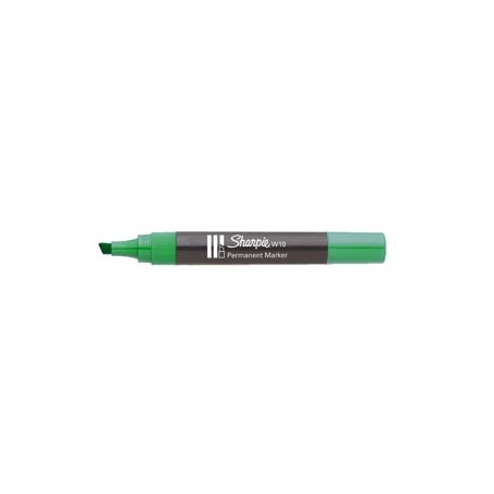 MARKER SHARPIE W10 VERDE SCALPELLO 12 PZ