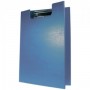 PORTA BLOCCO CON MOLLA 2 ANTE BLU