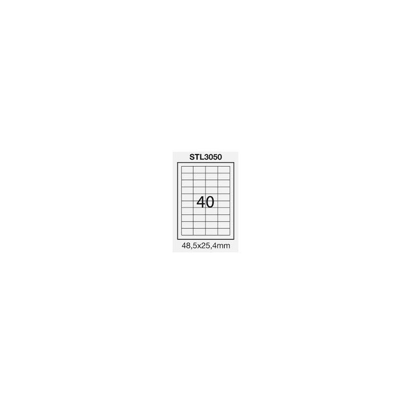 500 Etichette Di Spedizione ULINE Quarter Sheet 4¼ X 5½ – 125 Fogli, Laser