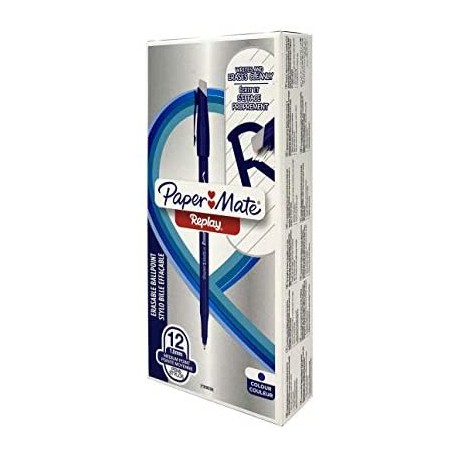 PENNE REPLAY  BLU 12 PZ PAPERMATE