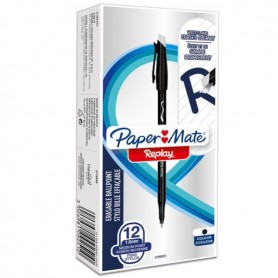 PENNE REPLAY  NERO 12 PZ PAPERMATE