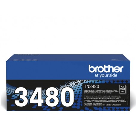 BROTHER TONER ORIGINALE 8000PG. BK