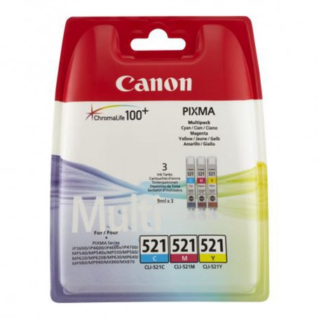 CANON KIT 521 CY/MA/YE