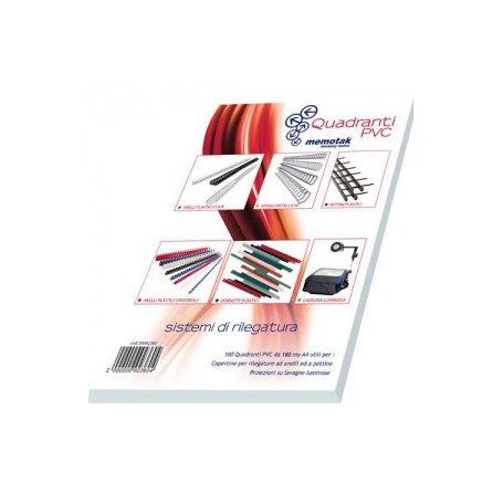 QUADRANTI PVC NIKOFFICE A4 150M NEUT 100