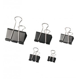 PINZE FERMACARTE 40 MM. 12 PZ