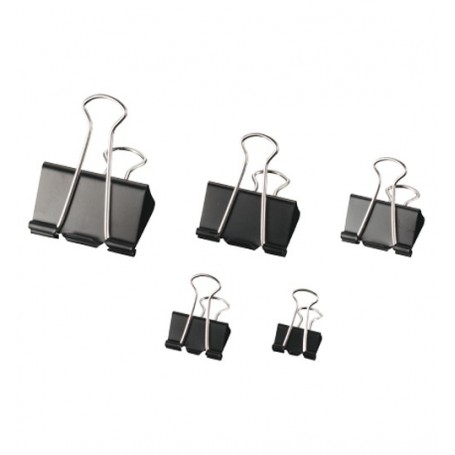 PINZE FERMACARTE 40 MM. 12 PZ