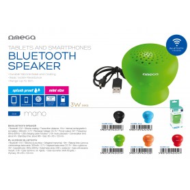 OMEGA SPEAKER SPLASH RES. BLUETOOTH 3.0