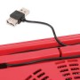 OMEGA LAPTOP COOLER PAD RED