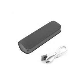 POWER BANK ( IN PELLE GRIGIO ) 2600MAH