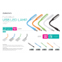 OMEGA LAMPADA LED USB GREEN