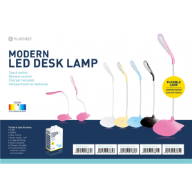 LAMPADA SCRIVANIA FLESSIBILE LED YELLOW