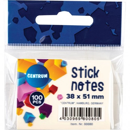 STICK NOTES 38X51MM 100 FF