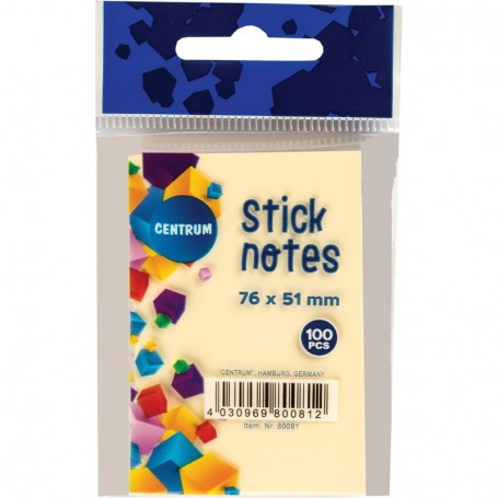 STICK NOTES 76X51 MM 100FF