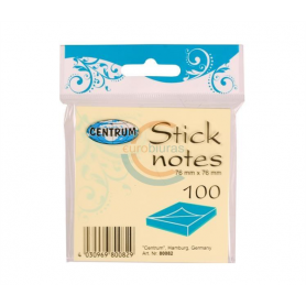 STICK NOTES 76X76 MM 100FF