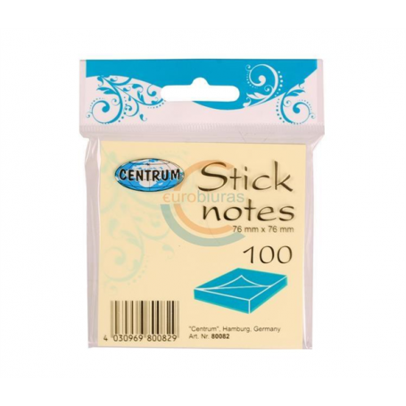 STICK NOTES 76X76 MM 100FF