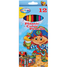 PASTELLI 12 COL PIRATE  PAPER BOX